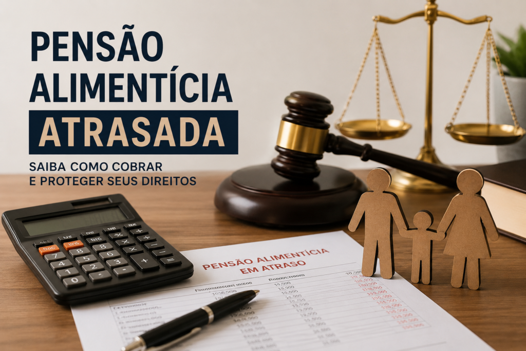 pensão alimentícia atrasada